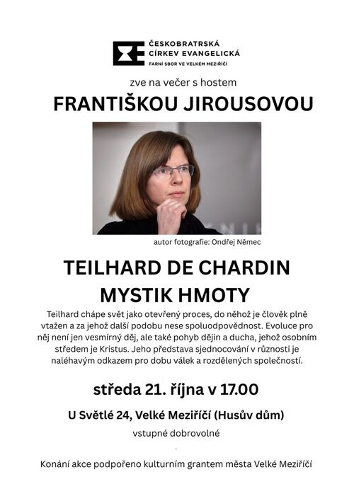 večer s_Františkou_Jirousovou
