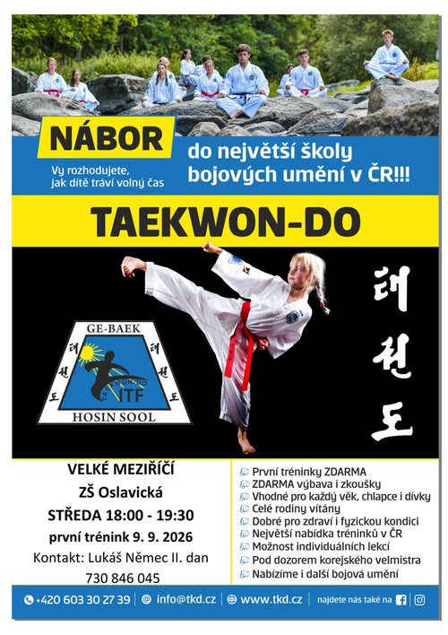 naborovy letak_TKD_Velke_Meziříčí