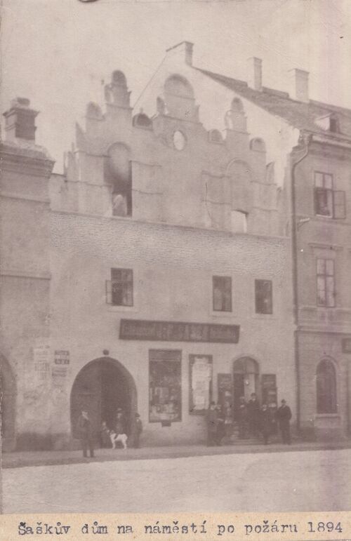 tiskárna po požáru v roce 1894