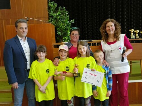 Malý záchranář_na_soutěži